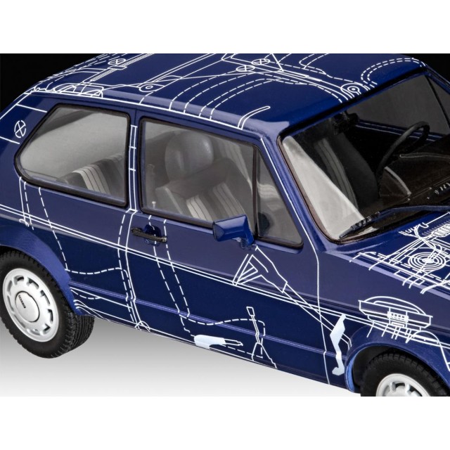Σετ μοντέλου συναρμολόγησης VW Golf GTI, 118 εξαρτήματα