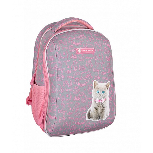 Σακίδιο πλάτης ASTRABAG AS2 Pinky Kitty 650γρ