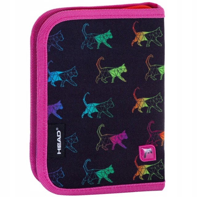 Head School Toiletry Kit, Rainbow Kitty, 20x14x3,5cm