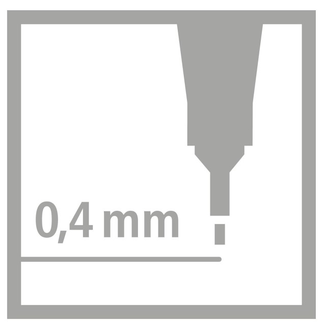 Σετ Fineliner, Stabilo, Point 88 ST8815, 15 χρώματα