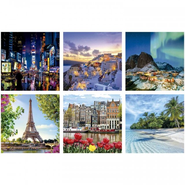 Puzzle 3D, Educa, Travel