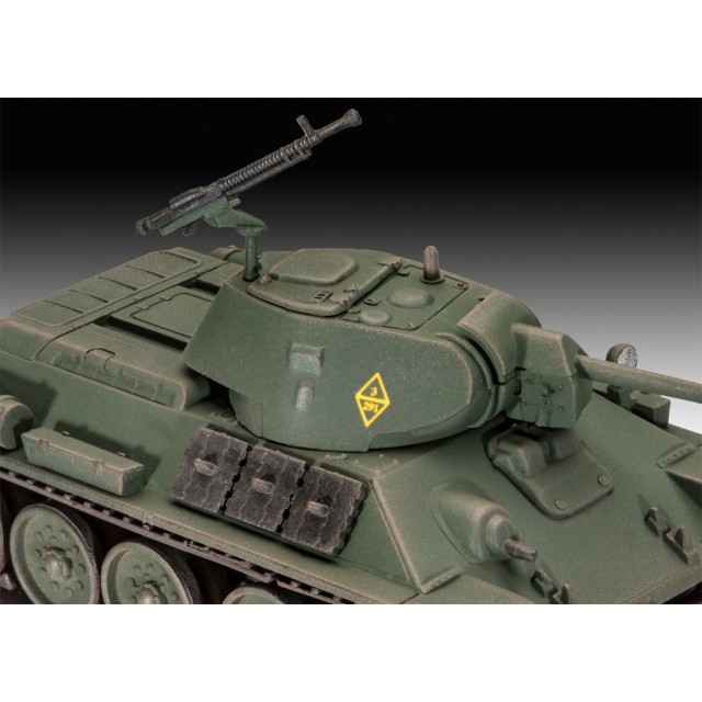 Συναρμολογημένο μοντέλο Σοβιετικό τανκ T-34/76 Model 1940, 76 εξαρτήματα