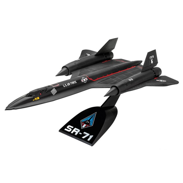 Συναρμολογημένο μοντέλο Airplane Lockheed SR-71 Blackbird, 15 μέρη