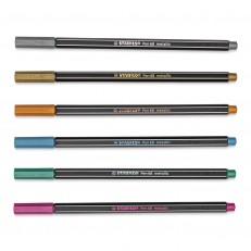Σετ μαρκαδόροι, Stabilo, Στυλό 68 Metallic ST6806/8-11-01, 6 χρώματα