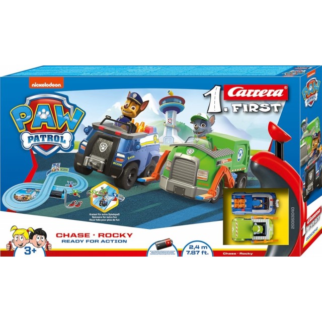 Racetrack, Carrera, Paw Patrol, Ready to Attack