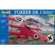 Модел за сглобяване Fokker Dr.1 Manfred von Richthofen, 66 части