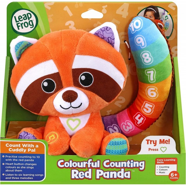 Διαδραστικό παιχνίδι, Leap Frog, Counting Red Panda, Πολύχρωμο