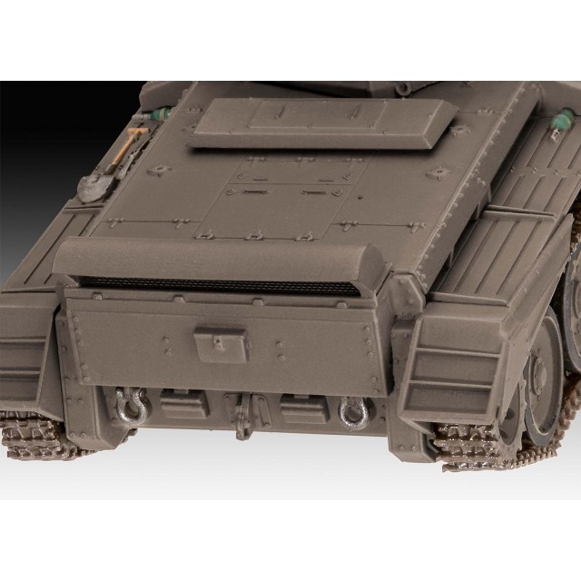 Сглобяем модел World of Tanks, Британски танк Cromwell Mk. IV, 128 части