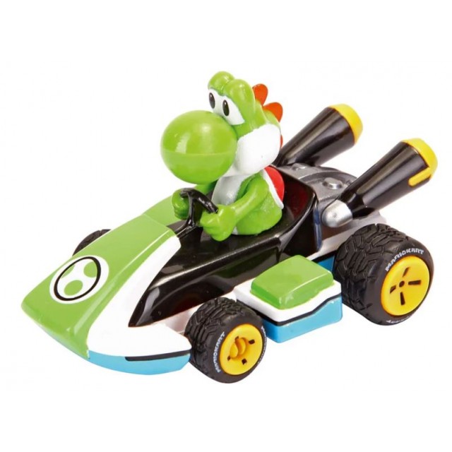 Σετ καροτσιού Pullback, Carrera, Super Mario, Mario, Luigi και Yoshi, 3 τεμάχια
