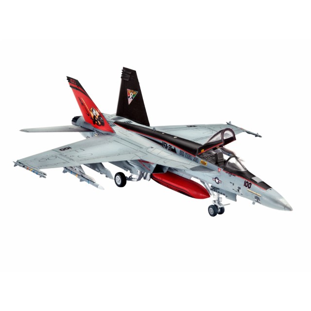Μοντέλο συναρμολόγησης, Revell, αεροσκάφος FA-18E Super Hornet, 63 μέρη