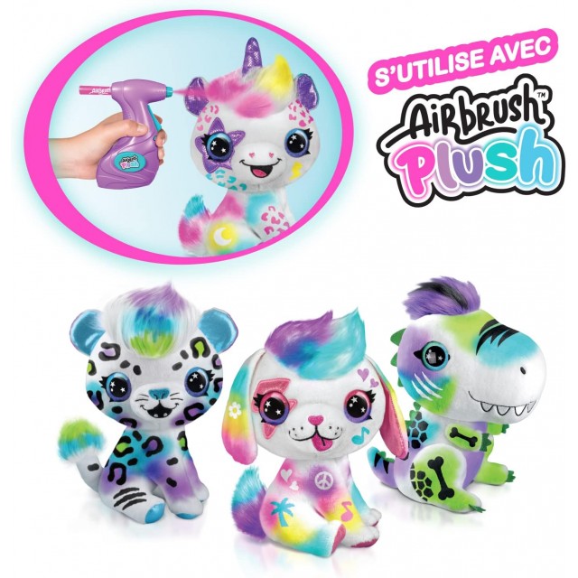 Σετ μαρκαδόροι και στένσιλ για αερογράφο, Canal Toys, 10 τεμ.
