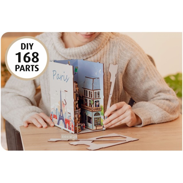 Μοντέλο συναρμολόγησης με φως LED, Revell, Paris, Small Worlds για συναρμολόγηση, 168 τεμάχια