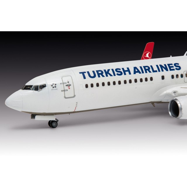 Μοντέλο συναρμολόγησης, Revell, Αεροπλάνο, Boeing 737-800 Turkish Airlines, 63 ανταλλακτικά