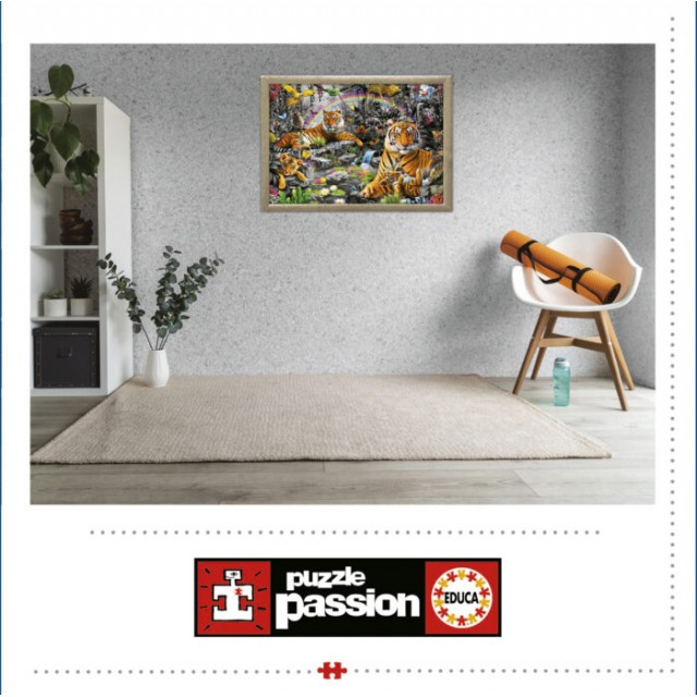 Puzzle, Educa, Brilliant Jungle, 1500 τεμάχια