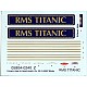 Ωκεανό RMS Titanic - μοντέλο συναρμολόγησης