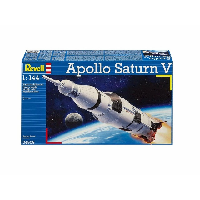 Συναρμολογημένο μοντέλο Apollo Saturn V, 82 μέρη