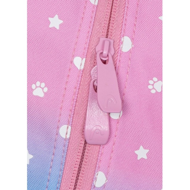 Backpack Head AB420 Pastel Love ασημί εφέ