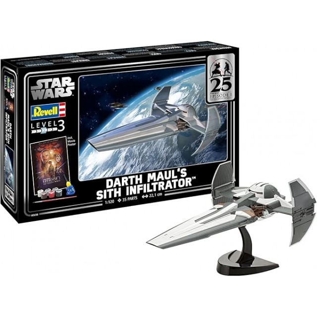 Μοντέλο συναρμολόγησης, Revell, Σετ δώρου Darth Maul's Sith Infiltrator, με αξεσουάρ