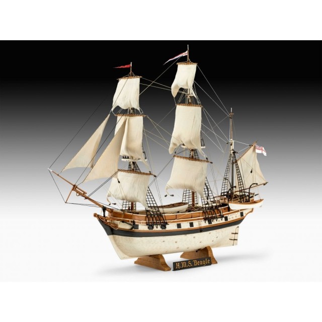 Ιστιοφόρο HMS Beagle - μοντέλο κατασκευής, 178 εξαρτήματα