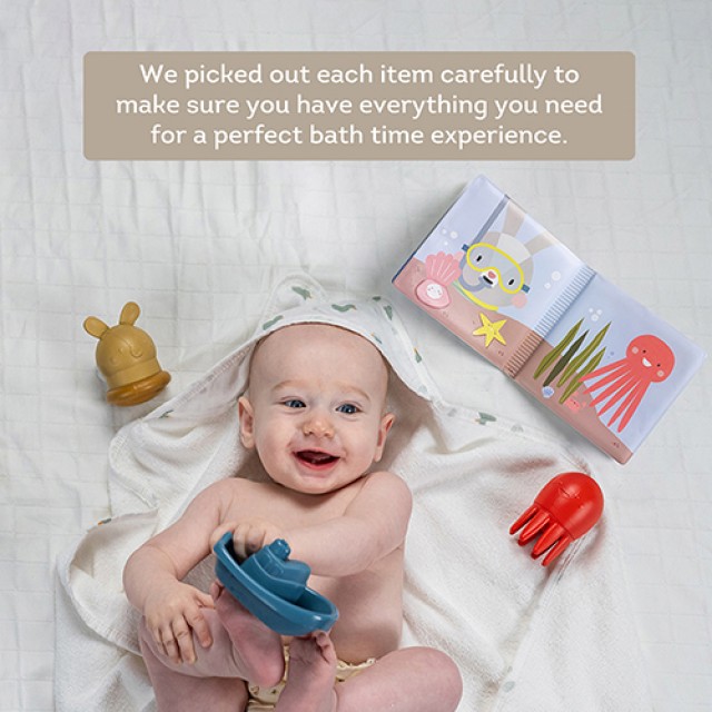 Taf Toys Bath Time Newborn Σετ, 5 Τεμάχια