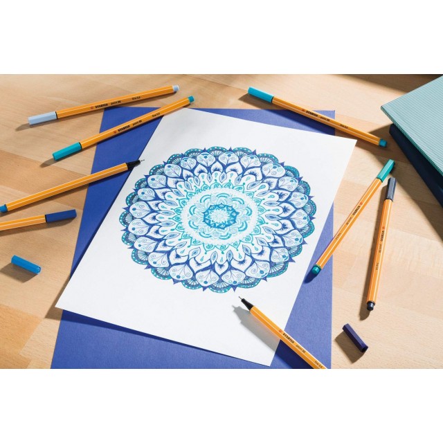 Σετ στυλό, Stabilo, Point 88 Pastel ST88/8-04, 8 χρώματα