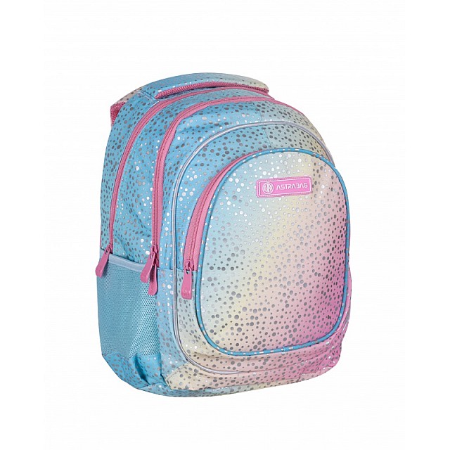 Σακίδιο πλάτης ASTRABAG AB330 Rainbow Dust, εφέ χρωμίου