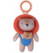 Βρεφική μαλακή κουδουνίστρα Lion, 17 cm