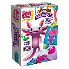 Δημιουργικό κιτ, Lisciani, Slumi Science, DIY μαλακό Axolotl