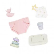 Σετ αξεσουάρ κούκλας 14" Newborn Essentials, 9 τεμάχια