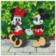 Minnie and Mickey Diamond Art Kit, 30 x 30 cm, 6 τεμάχια