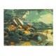 Creative Paint by Number Kit, Christmas Moonlight, 30 x 40 cm