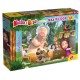 Puzzle, Lisciani, Masha and the Bear, Καλή σου μέρα, Παζλ 24 τεμαχίων