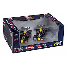 Σετ τροχήλατων καροτσιών Pullback, Carrera, Red Bull, Formula 1, Διπλής δράσης, 2 τεμάχια