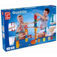 Ξύλινο σετ πίστας, Hape Quadrilla, Escape from the castle, 52 τεμάχια