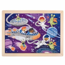 Ξύλινο παζλ Cosmic friends, 48 τεμαχίων
