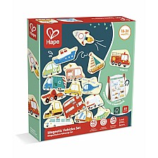 Play set, Hape, Magnetic οχήματα, 30 τεμάχια
