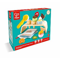 Σετ παιχνιδιών, Hape, Γωνιά παγωτού, 20 τεμάχια