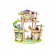 Ξύλινο σετ Bamboo panda house, 25 τεμαχίων
