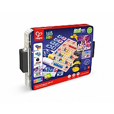 Εκπαιδευτικό σετ, Hape, LabBox, Εργαστήριο Έρευνας Κυκλωμάτων, 95 τεμάχια