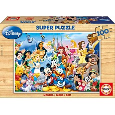 Ο υπέροχος κόσμος της Disney - παζλ 100 κομμάτια