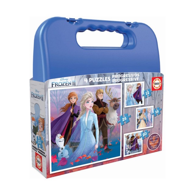 Frozen 2 - παζλ σε χαρτοφύλακα 12-16-20-25 τεμάχια