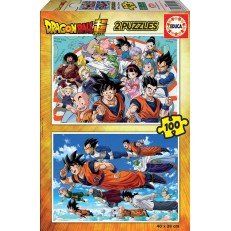 Dragon Ball - παζλ 2x100 κομμάτια