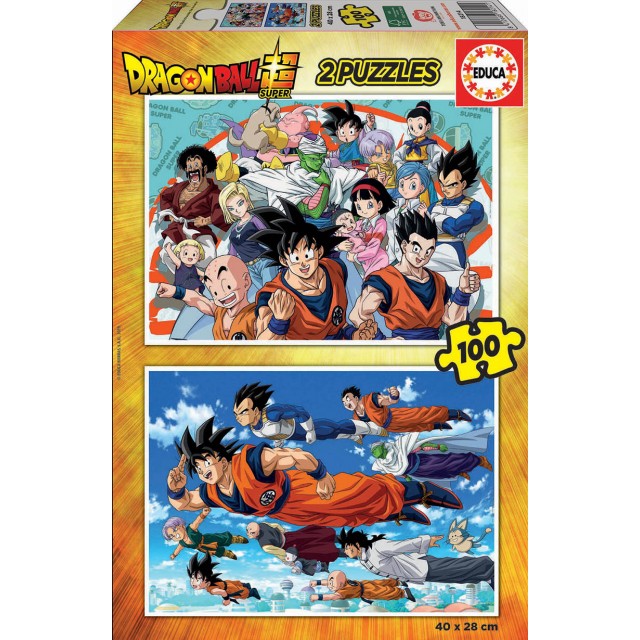 Dragon Ball - παζλ 2x100 τεμαχίων