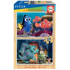 Pixar - παζλ 2x25 κομμάτια