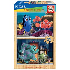 Pixar - παζλ 2x25 κομμάτια