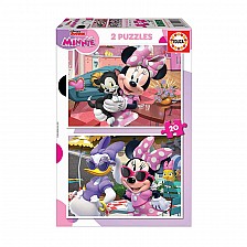 EDU19297 Minnie Mouse - παζλ 2x20 κομμάτια