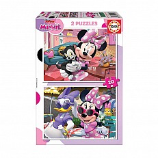 EDU19297 Minnie Mouse - παζλ 2x20 κομμάτια