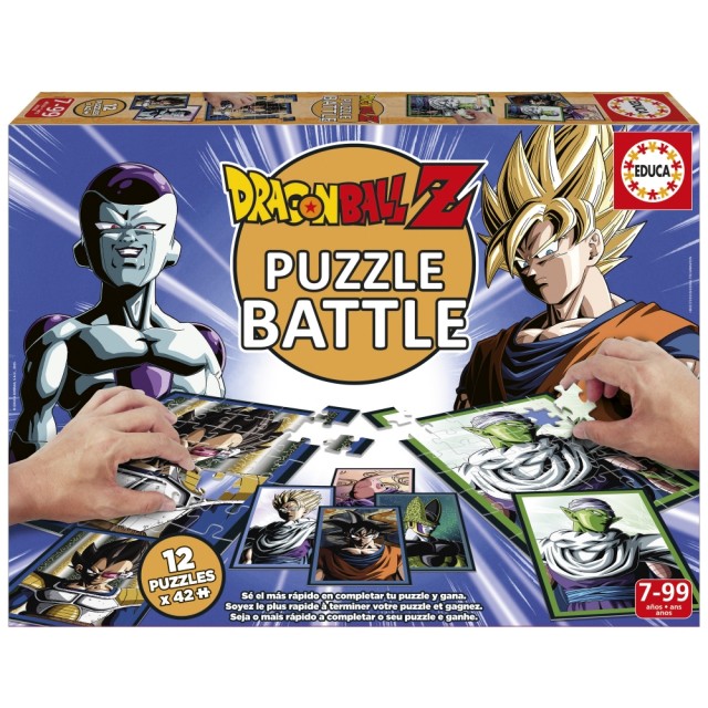 Μάχες Παζλ, Educa, Dragon Ball Z, 12 x 42 κομμάτια