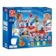 Комплект дървена писта, Hape Quadrilla, Супер спирала, 79 части
