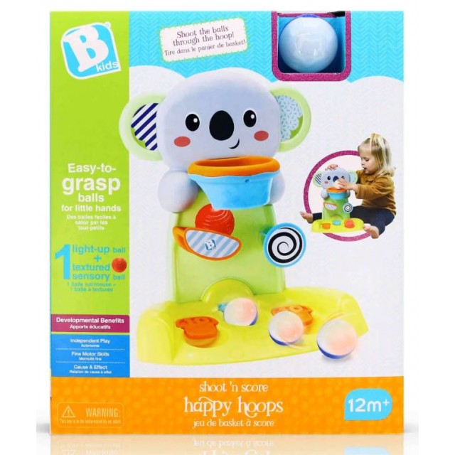 Βρεφικό παιχνίδι, Infantino, B Kids, Καλάθι με μπάλα, Κοάλα